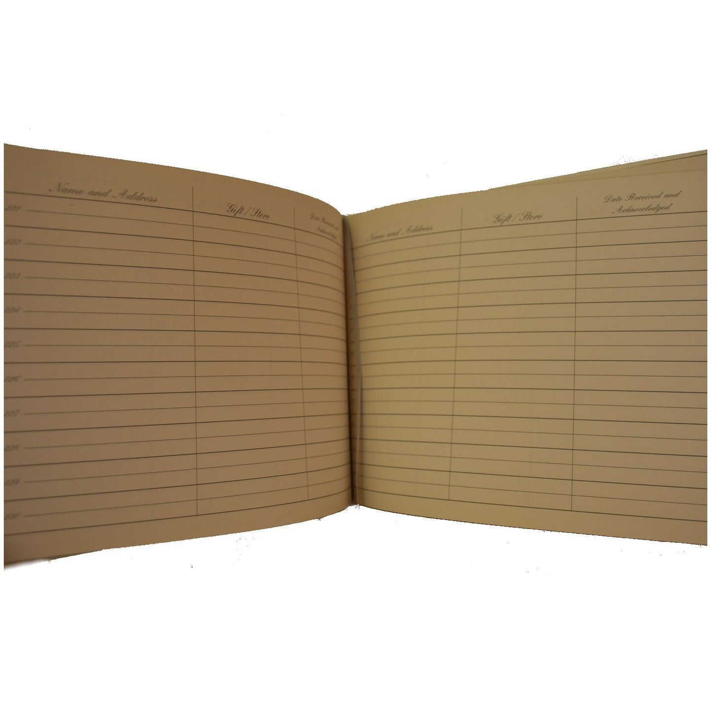 Wedding Guest Book | Wedding Gift Book | 7 by 9 Inches | White Skiver Leather | Charing Cross-Guest Book-Sterling-and-Burke