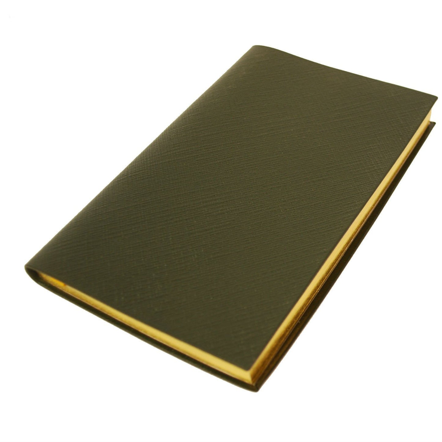 Crossgrain Leather Notebook, 7 by 4 Inches, Lined Pages-POS-Notebooks-Sterling-and-Burke