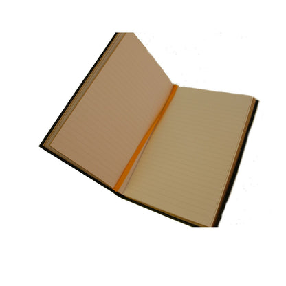 Crossgrain Leather Notebook, 7 by 4 Inches, Lined Pages-POS-Notebooks-Sterling-and-Burke