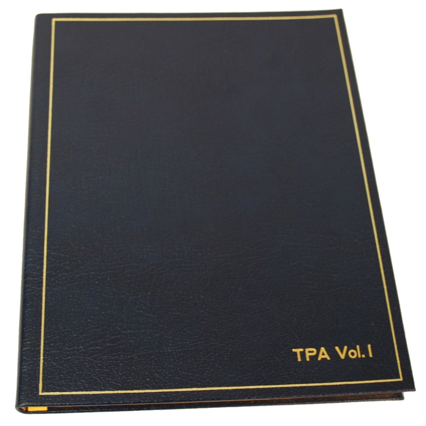 Leather Notebook | 8 by 10 Inches | Lined Pages | Multiple Colors | Buffalo Calf | Charing Cross-Notebooks-Sterling-and-Burke