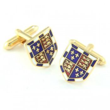 Christ's College Cambridge Cufflinks-Enamel Cufflinks-Sterling-and-Burke