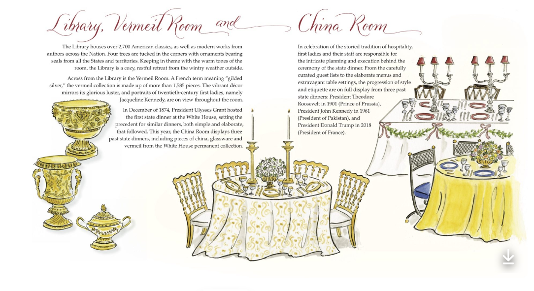 White House Christmas 2018 Program | Printing Sample | Proof Deposit