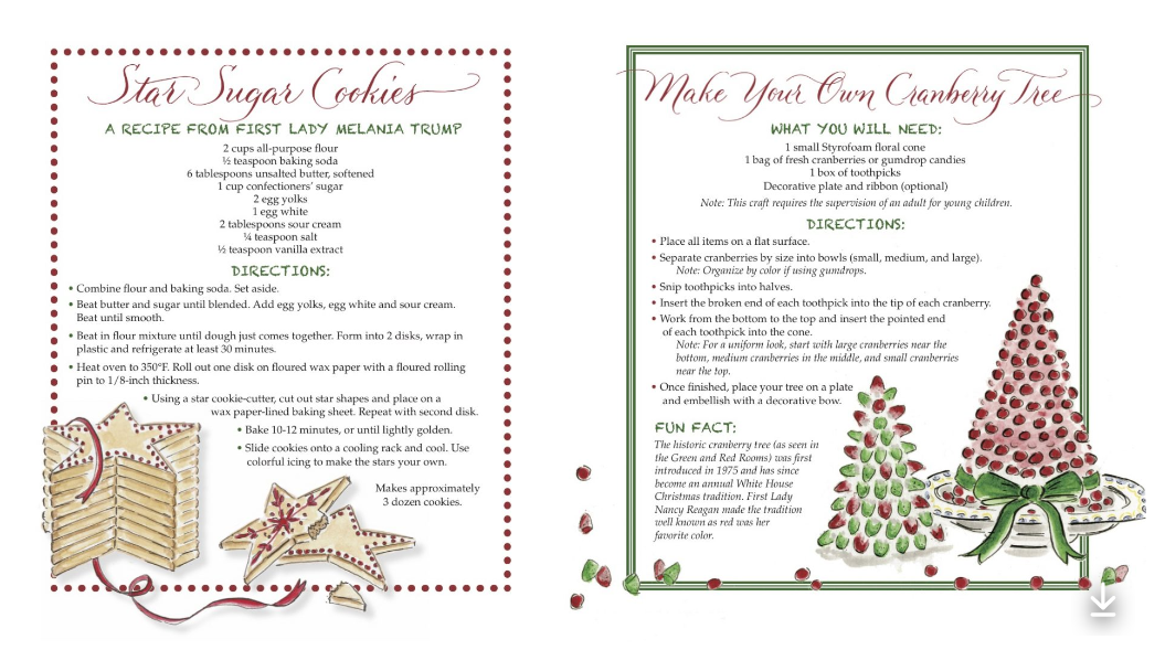White House Christmas 2018 Program | Printing Sample | Proof Deposit