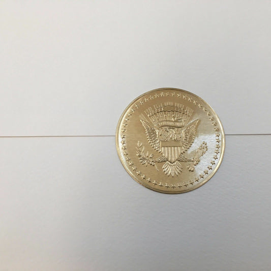 White House Christmas Print Sample | Sample Print | Hand Engraving, Foil Stamping and Printing Example