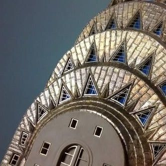 Limited Edition Chrysler Building Sculpture | Custom Chrysler Building Plaster Model | Extraordinary Quality and Detail | Made in England | Timothy Richards-Desk Accessory-Sterling-and-Burke