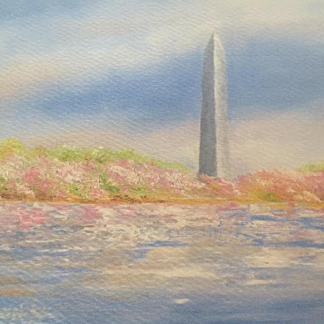 Art | America the Beautiful | Stationery Note Card | Hand Signed by Claire Howard | 5" x 7"-Greeting Cards-Sterling-and-Burke