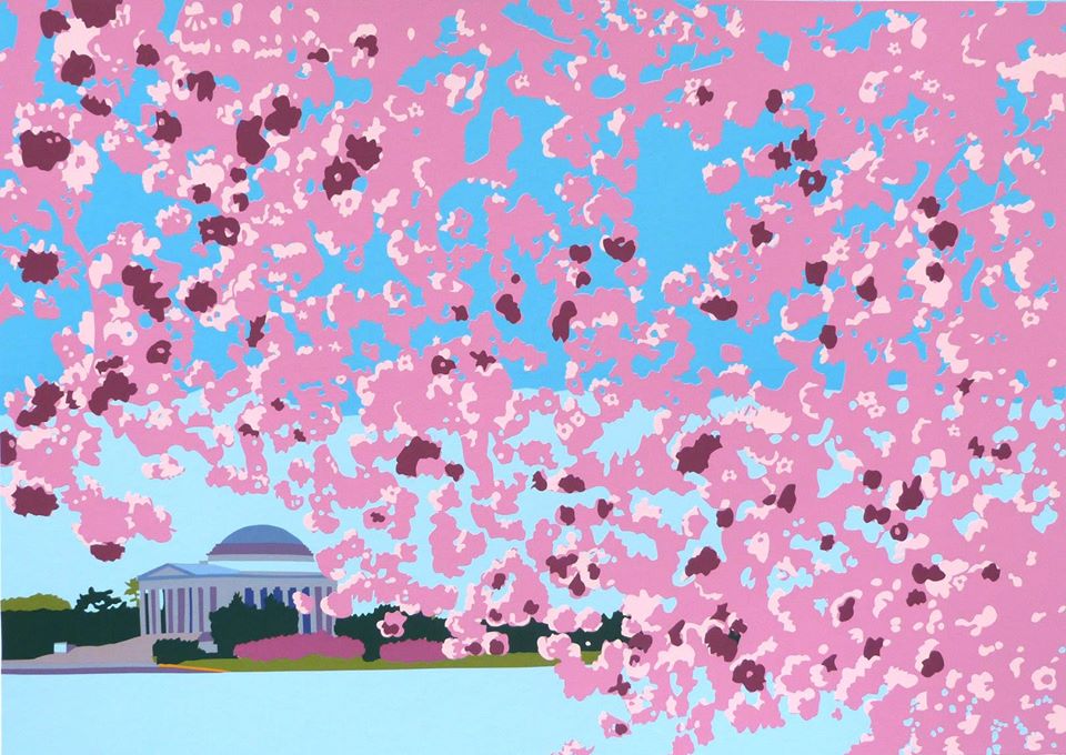 Jefferson Memorial No.2 | Thomas Jefferson Memorial Art | Joseph Craig English | 11 by 14 Inches