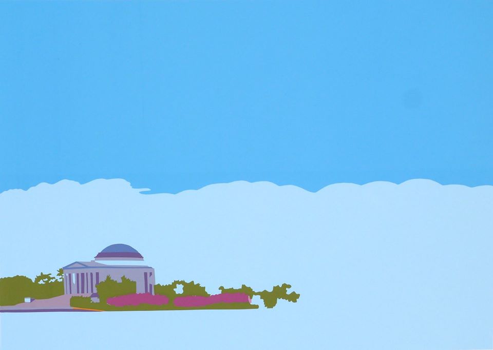Jefferson Memorial No.2 | Thomas Jefferson Memorial Art | Joseph Craig English | 11 by 14 Inches