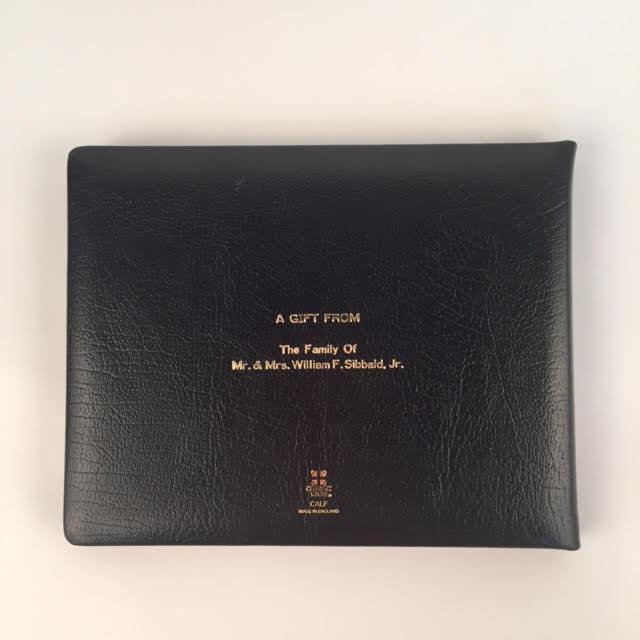 Bespoke Jerusalem Cross Condolence Book | Funeral Registry | Sympathy Book | Made in England | Charing Cross-Guest Book-Sterling-and-Burke