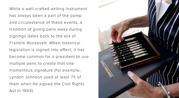 Presidential Pens by Cross Pens | Bespoke Writing Instruments | Custom Pens with Name, Signature, Logo