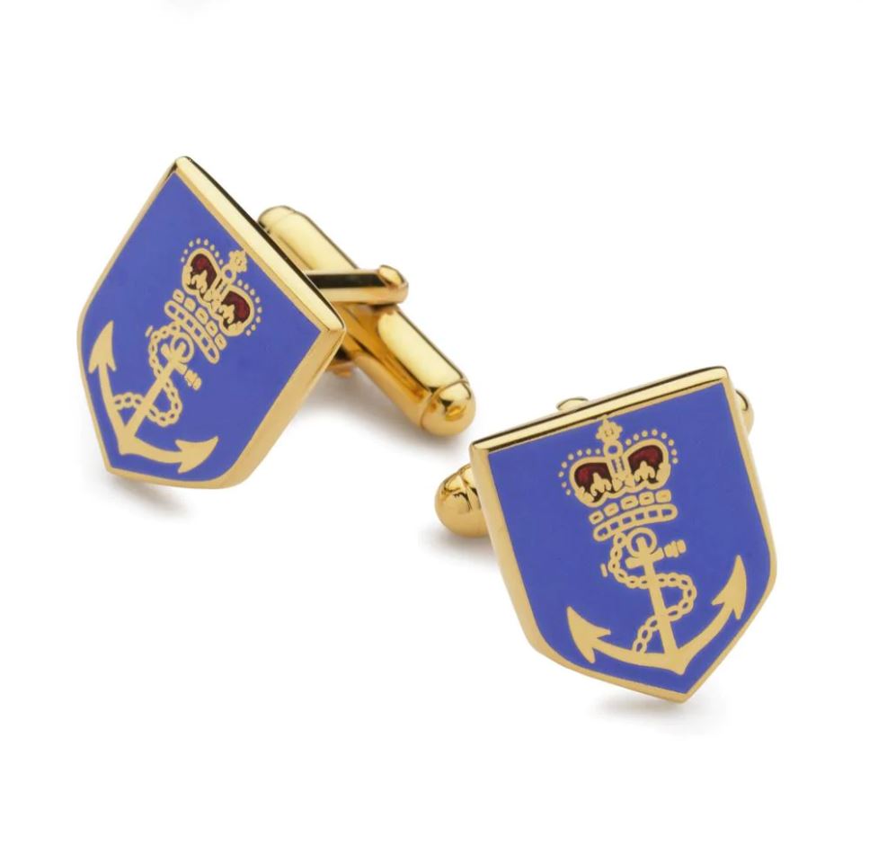 Custom Shield Cufflinks | Christ's College Cambridge | City of London | Oxford University | London University | Henry the VII