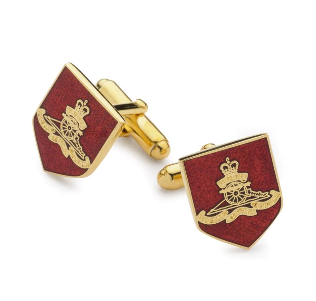 Custom Shield Cufflinks | Christ's College Cambridge | City of London | Oxford University | London University | Henry the VII