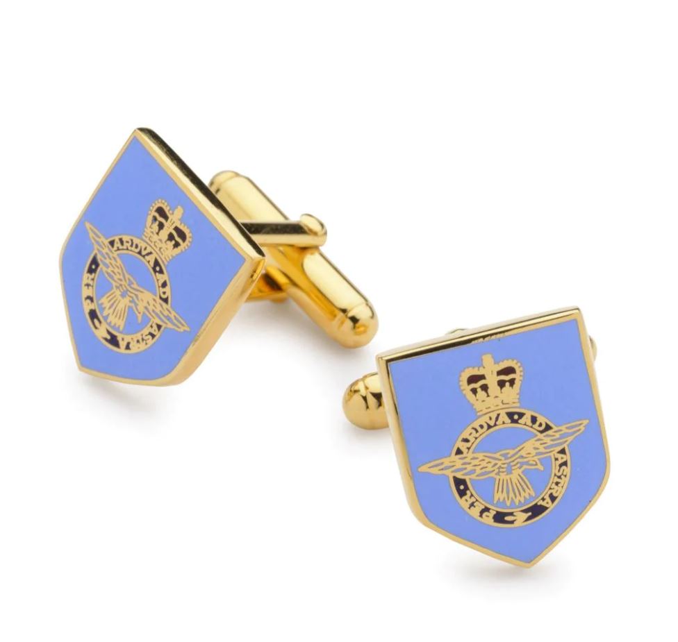 Custom Shield Cufflinks | Christ's College Cambridge | City of London | Oxford University | London University | Henry the VII