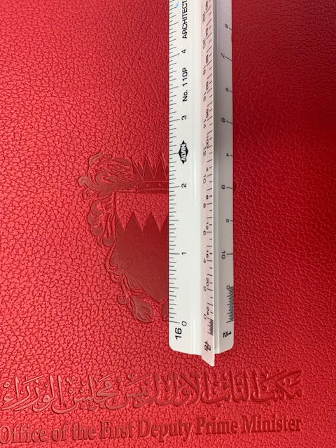 Bahrain Embassy | Production of Magnesium Die $150 | Extra Large Embassy Crest | Stamping on Leather