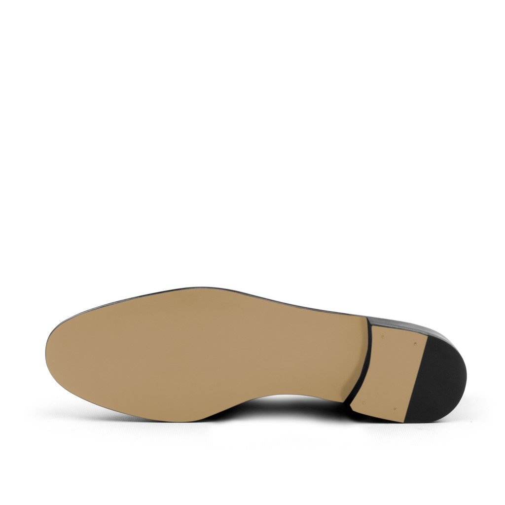 Custom Belgian Slipper Shoes | Navy Velvet with Ivory Leather Trim and Ivory Leather Bow | Extraordinary Quality | Sterling and Burke | Navy Blue-Bespoke Shoes-Sterling-and-Burke