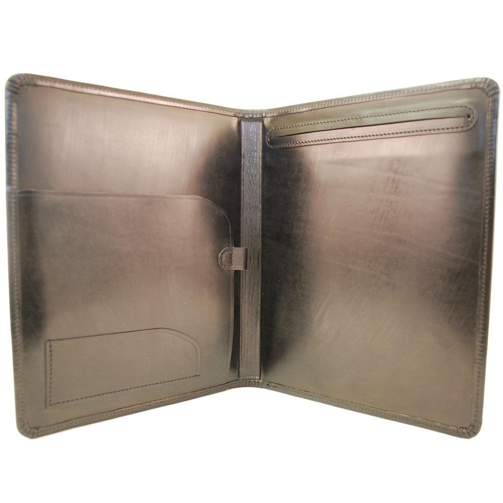 Hand Stitched Pad Cover | English Bridle Hide | Made in England | Havana | Charing Cross