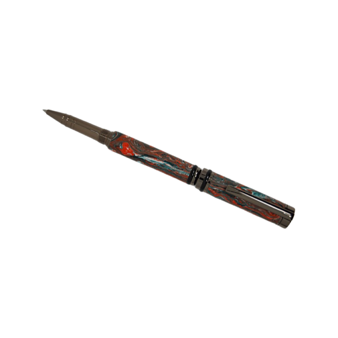 Bespoke Luxury Pens | Rollerball Pens | Custom Colour with Silver or Gold Custom Writing Instruments | Charing Cross Ltd