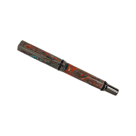 Bespoke Luxury Pens | Rollerball Pens | Custom Colour with Silver or Gold Custom Writing Instruments | Charing Cross Ltd
