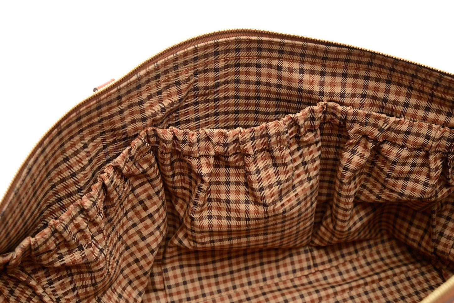 Duffel | All Leather Duffle | Twain Brown Leather Duffel | Korchmar Leather | Initials Included