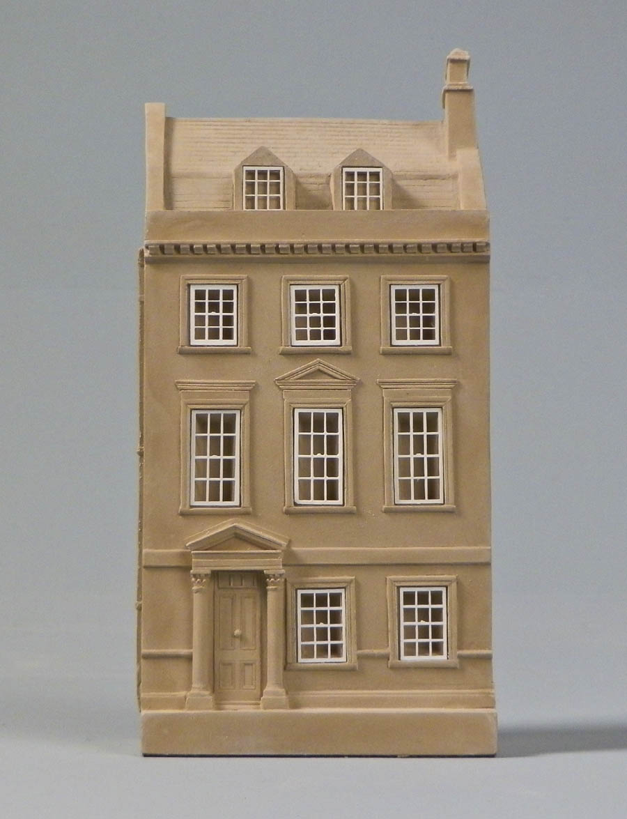 Jane Austen's House, Bath, England | Jane Austen's Townhouse | Buillding Sculpture | Custom Architectural Model | Made in England | Timothy Richards