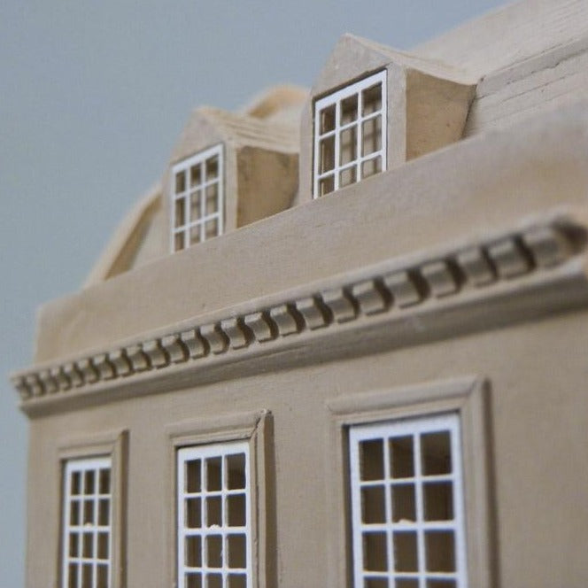 Jane Austen's House, Bath, England | Jane Austen's Townhouse | Buillding Sculpture | Custom Architectural Model | Made in England | Timothy Richards
