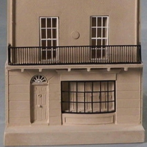 Sherlock Holmes, 221b Baker Street London Townhouse | Sherlock Holmes' Baker Street Building Sculpture | London, England | Custom Architectural Model | Made in England | Timothy Richards