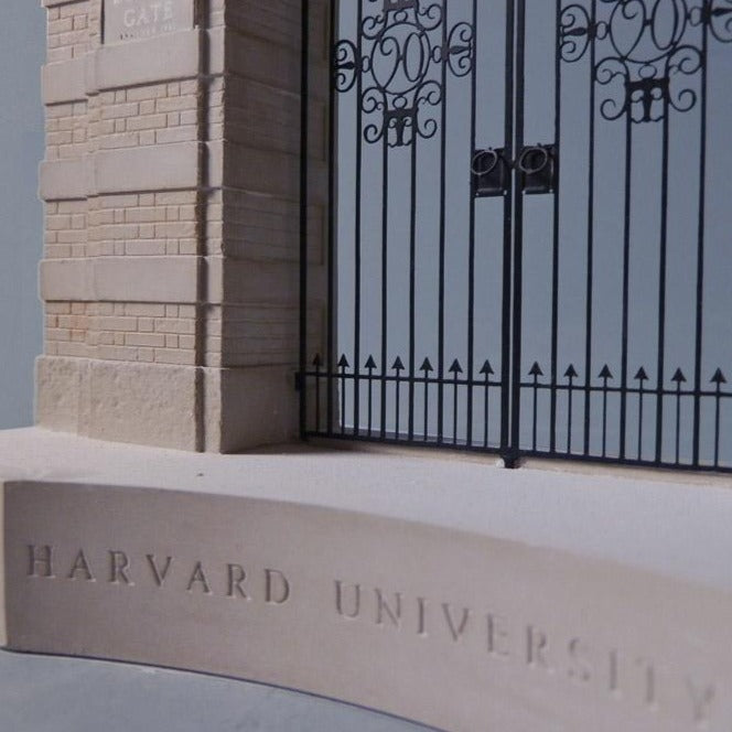 Harvard University Architectural Sculpture | Custom Harvard Bookend Plaster Model | Made in England