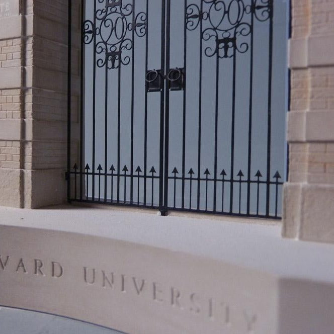 Harvard University Architectural Sculpture | Custom Harvard Bookend Plaster Model | Made in England
