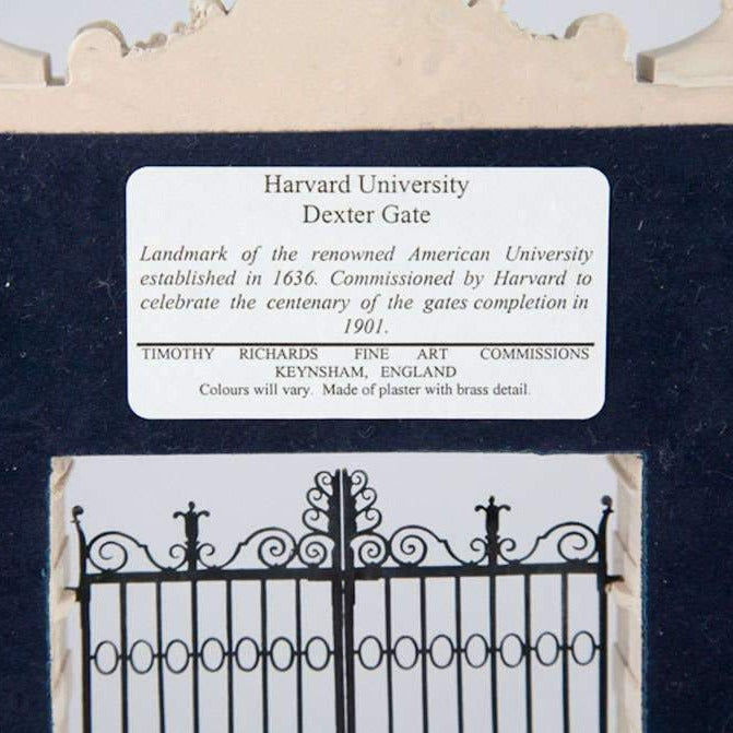 Harvard University Architectural Sculpture | Custom Harvard Bookend Plaster Model | Made in England