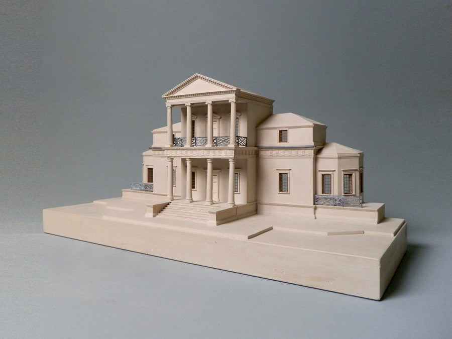 Monticello Sculpture | Custom Monticello Plaster Model | Quality and Detail | Made in England | Timothy Richards