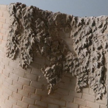 Serpentine Walls- UVA Bookends | Custom Serpentine Walls UVA Plaster Model | Made in England | Timothy Richards