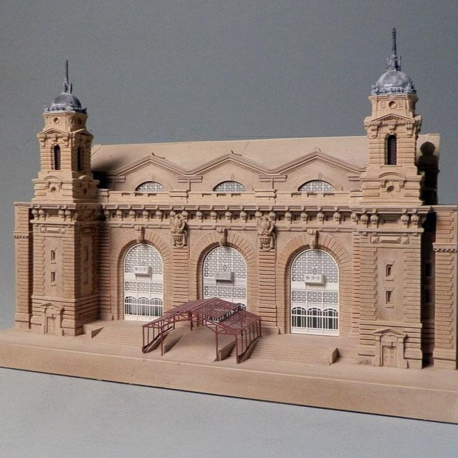 NYC Ellis Island Architectural Sculpture | Custom Ellis Island Statue | Building Model | Made in England