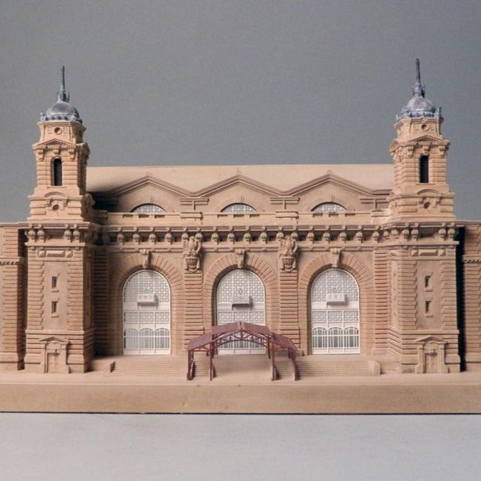 NYC Ellis Island Architectural Sculpture | Custom Ellis Island Statue | Building Model | Made in England