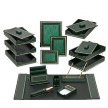 Louis Vuitton Leather Desk Set - Green Decorative Accents, Decor &  Accessories - LOU111150