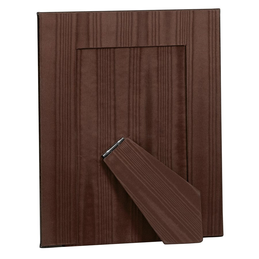 Brown Leather Desk Accessories | Hand Made in USA | Individual Luxury Leather Desk Accessories with Gold Tooling