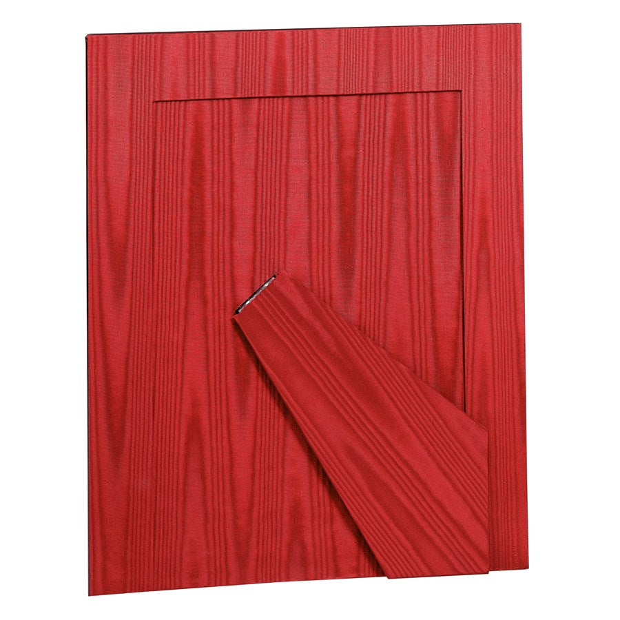 Red Leather Desk Accessories | Hand Made in USA | Individual Luxury Leather Desk Accessories with Gold Tooling