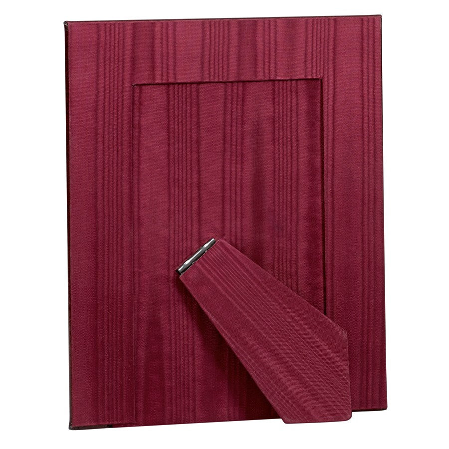 Burgundy Leather Desk Accessories | Hand Made in USA | Individual Luxury Leather Desk Accessories with Gold Tooling