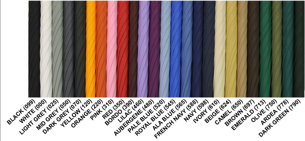 Custom Color Doorman's Umbrella | Solid Canopy | Wood Shaft | Chestnut Handle | Size 27 | Solid Colour Canopy-Doorman Umbrella-Sterling-and-Burke