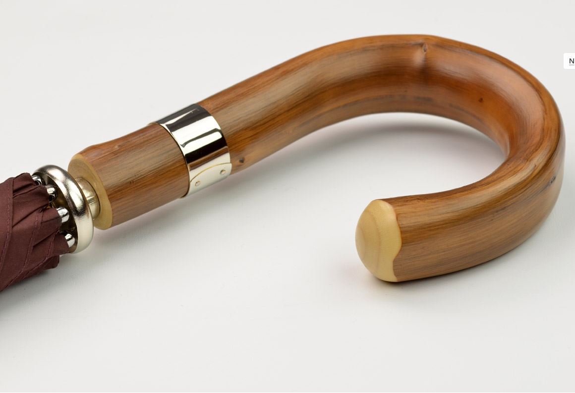 Custom Color Doorman's Umbrella | Solid Canopy | Wood Shaft | Chestnut Handle | Size 27 | Solid Colour Canopy-Doorman Umbrella-Sterling-and-Burke