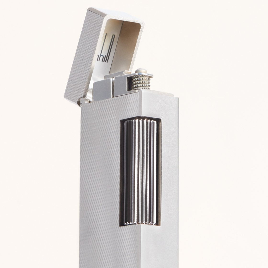 Dunhill Rollagas Facet Barley Lighter-Lighter-Sterling-and-Burke