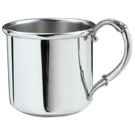 Baby Cup | Easton Baby Cup | 5 oz. | Solid Pewter | Engraved | Made in USA | Sterling and Burke-Baby Cup-Sterling-and-Burke