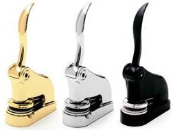 Paper Embosser | Rabbit Ears | Gold, Silver, Black-Stationery-Sterling-and-Burke