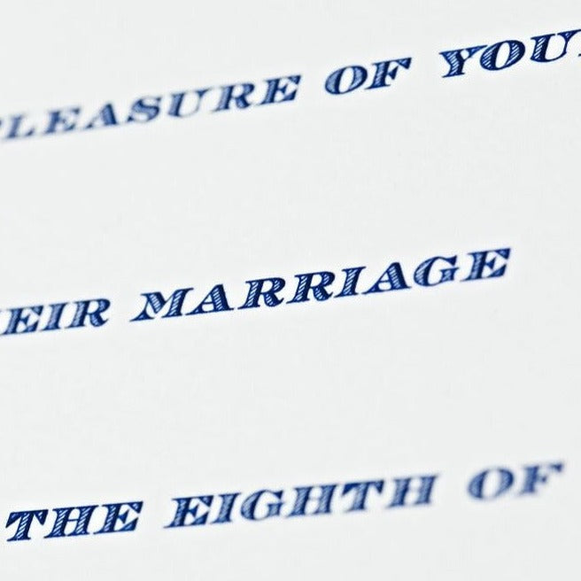 Bryan L. Long | Bespoke Stationery Order | August 2022 | Deposit Only