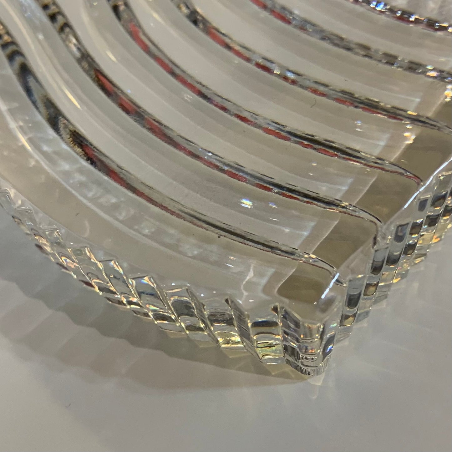 Crystal US Flag Paperweight | Crystal American Flag Paperweight Gift | Waterford