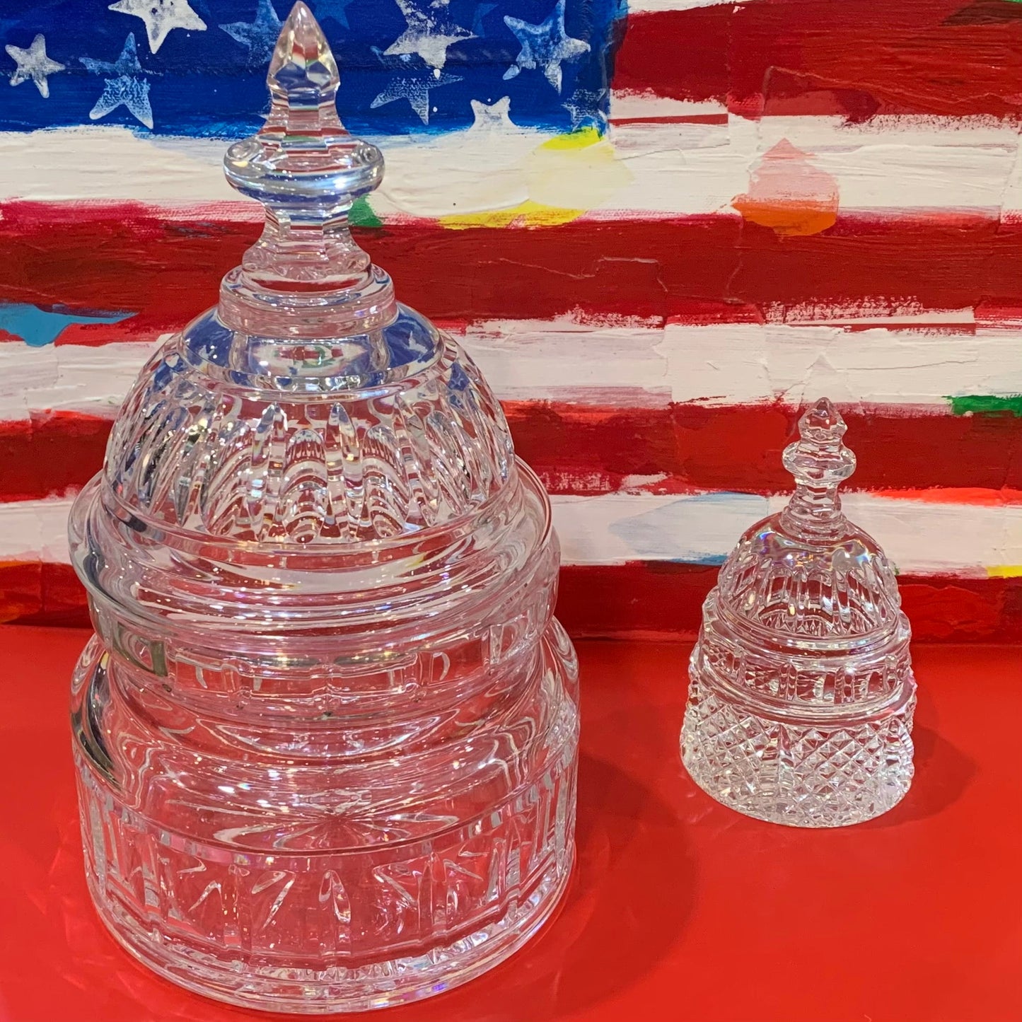 New Jersey Food Council 2024/2025 | Waterford Crystal Capitol Dome Biscuit Jar