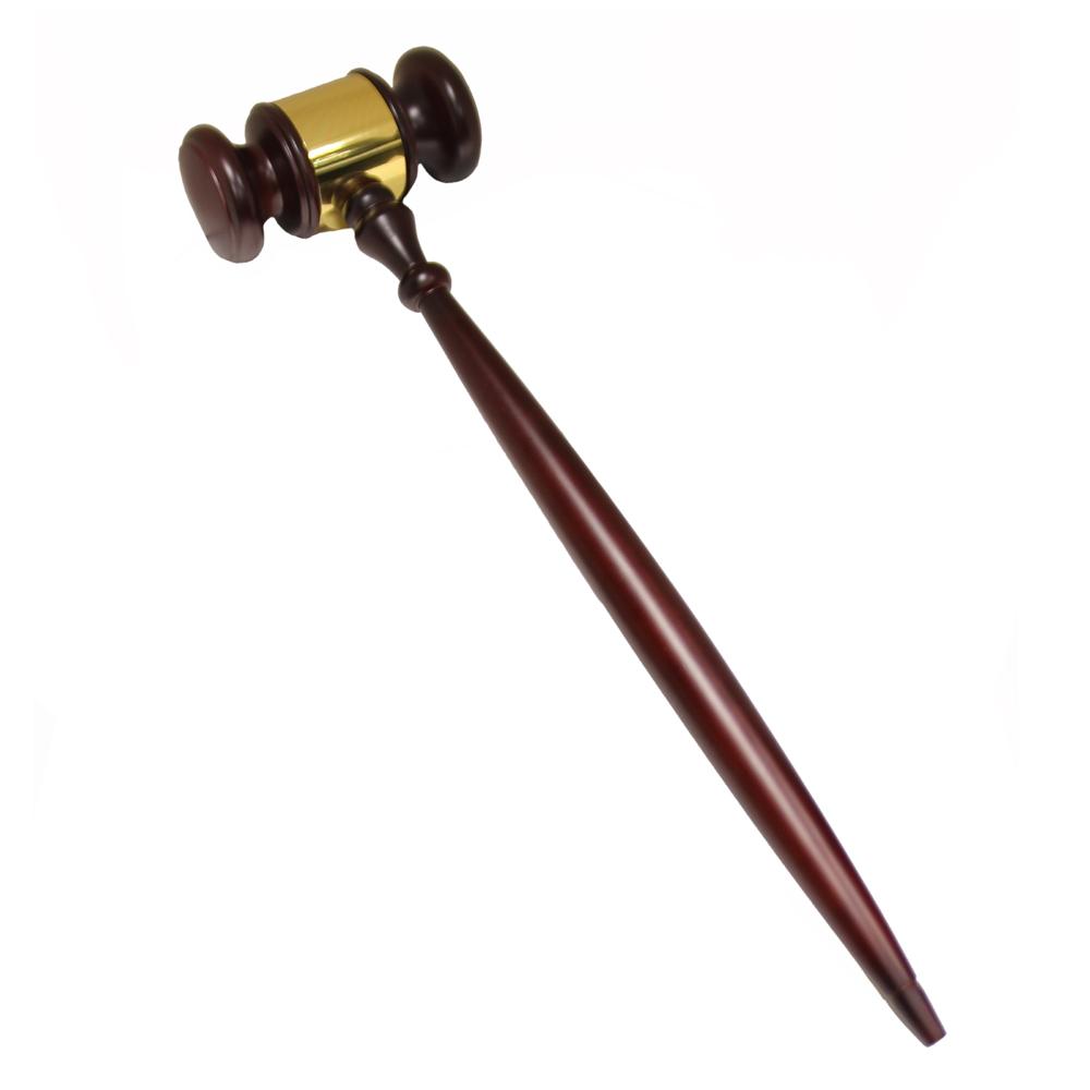 Gavel | Huge Extra Large 24" Gavel | Rosewood Finish Gavel | Custom Engraved Gavel | Award | Sterling and Burke-Award-Sterling-and-Burke