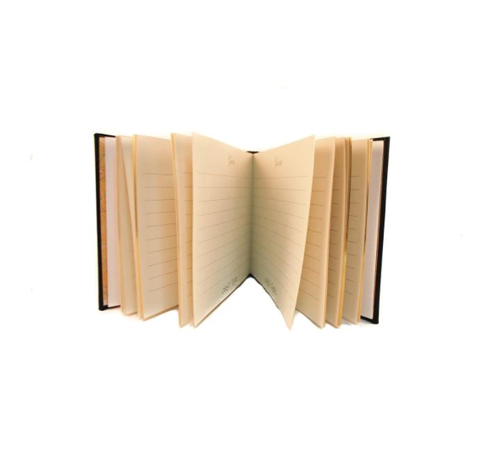 Joseph Gawler’s Sons | Funeral Service Guest Book | Small No.1 | Calf Leather with Full Name Engraved in Gold
