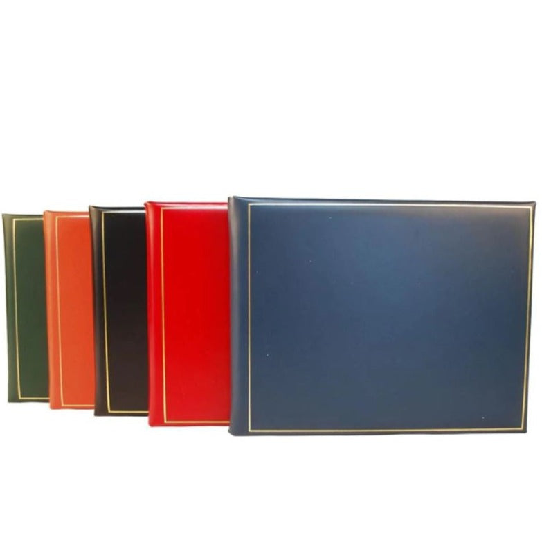 Joseph Gawler’s Sons | Funeral Service Guest Book | Small No.1 | Calf Leather with Full Name Engraved in Gold