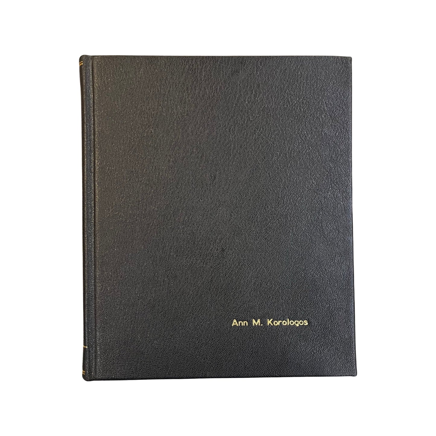 Joseph Gawler's Sons | Bespoke Funeral Book | Personalized in Gold