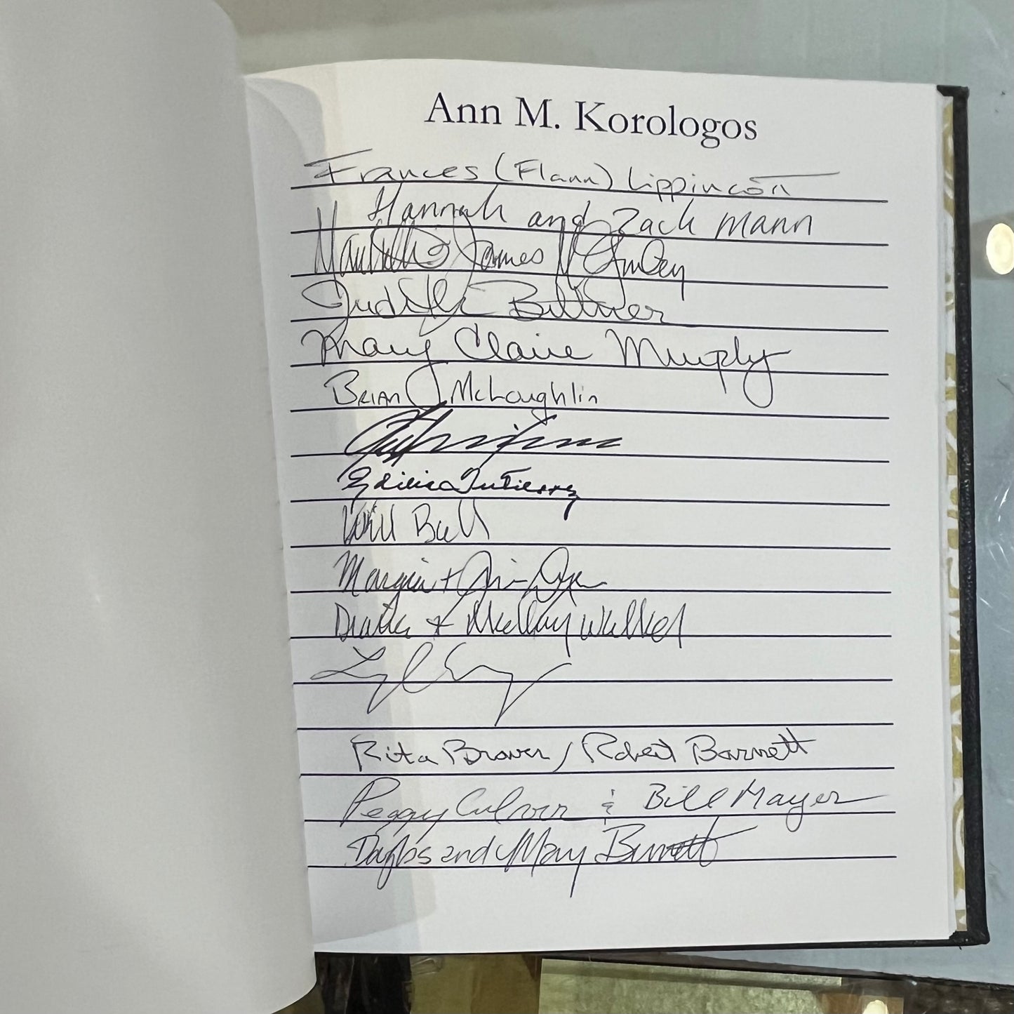 Joseph Gawler's Sons | Bespoke Funeral Book | Personalized in Gold